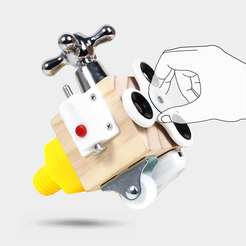 Norvo | Barn Cube Øye-Hånd Kontroll Læring Leketøy