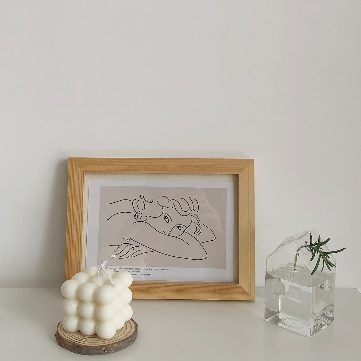 Norvo | Cube Soyvoks Hvit Stearinlys