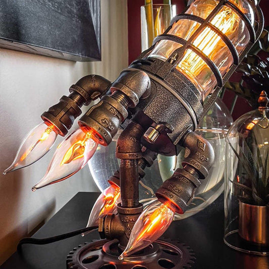 Norvo | Rocket Room Industry Vintage Lampe