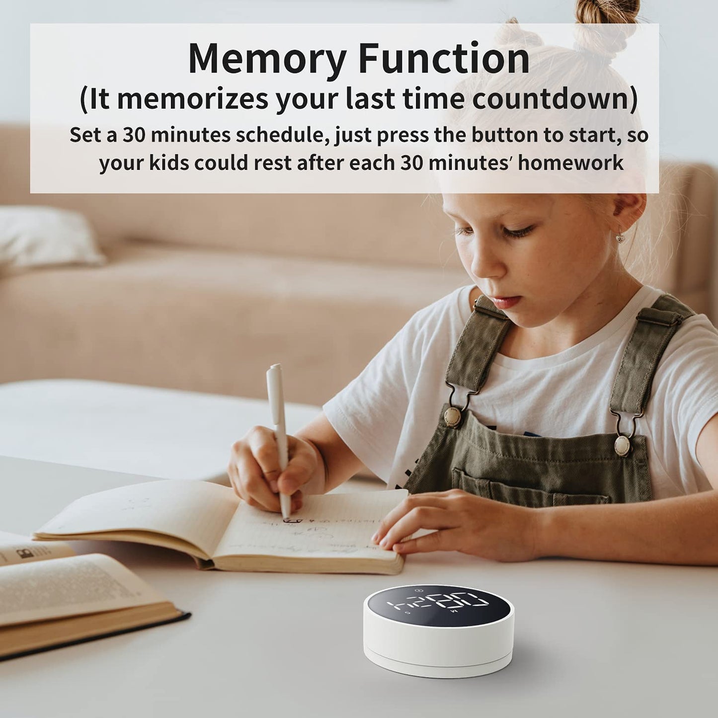 Norvo | Digital LED Magnetisk Kjøkken Timer