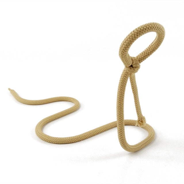 Norvo | RopeElegance Hengende Tau Vin Rack | Stilig Vinlagring | Unik Design for Hjemmet