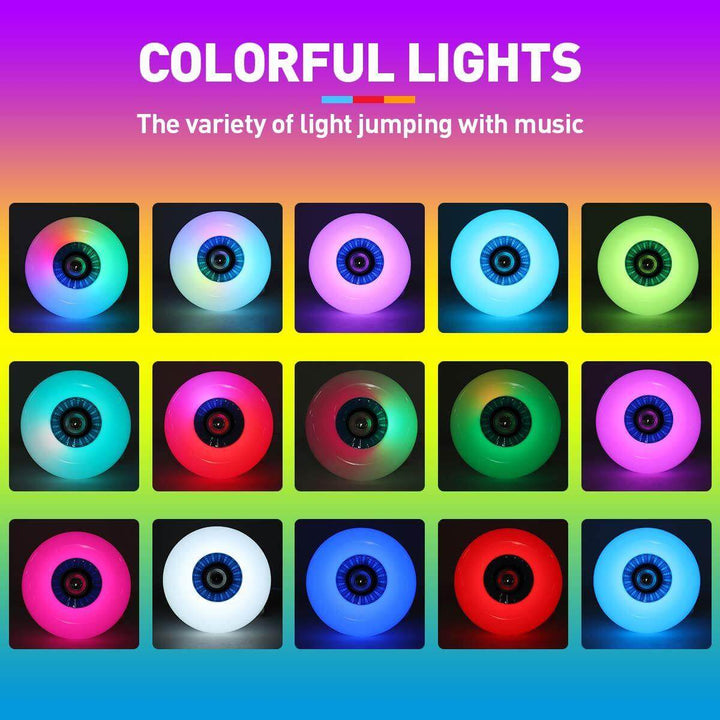 Norvo | Moderne LED Taklampe Bluetooth Musikk Lyspære Lampe