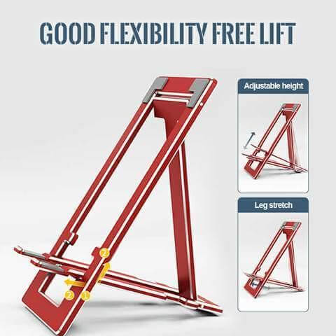 Norvo | Ultrathin Bærbar Sammenleggbart Aluminium Telefonstativ