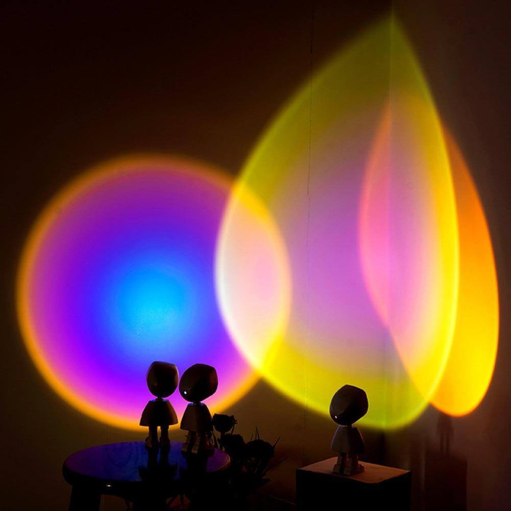 Norvo | Atmosfærisk Solnedgang Robot Lampe LED