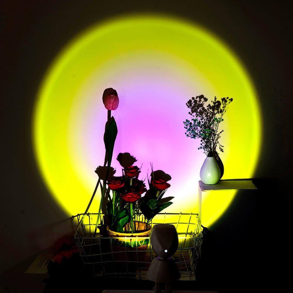 Norvo | Atmosfærisk Solnedgang Robot Lampe LED