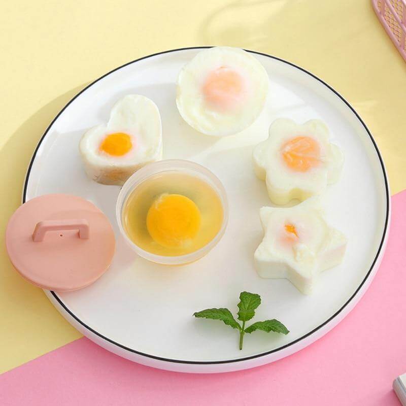 Norvo | 4pcs Silikon Dampkokkeg Egg Cooker
