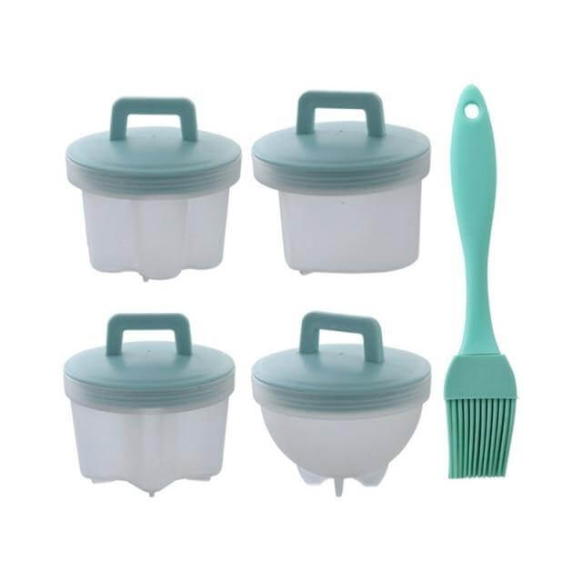 Norvo | 4pcs Silikon Dampkokkeg Egg Cooker