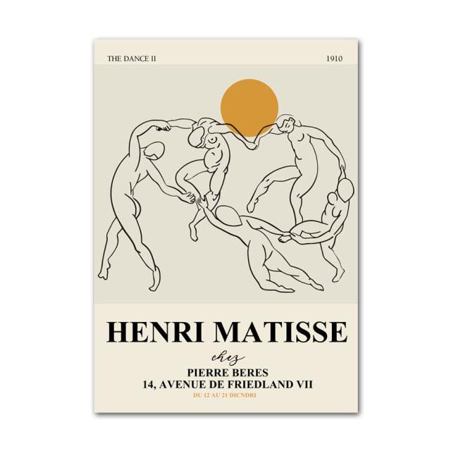 Norvo | Henri Matisse Picasso Abstrakt Lerret