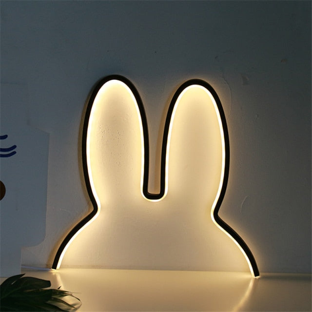 Rabbit Moderne Nattlampe | Norvo
