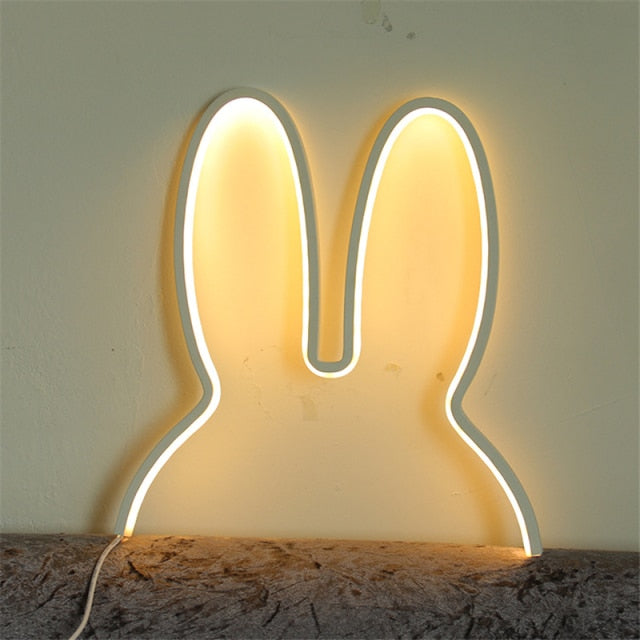Rabbit Moderne Nattlampe | Norvo
