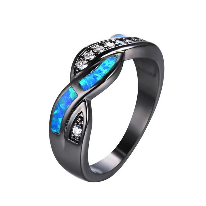 Ocean Blue Fire Opal Ring | Norvo