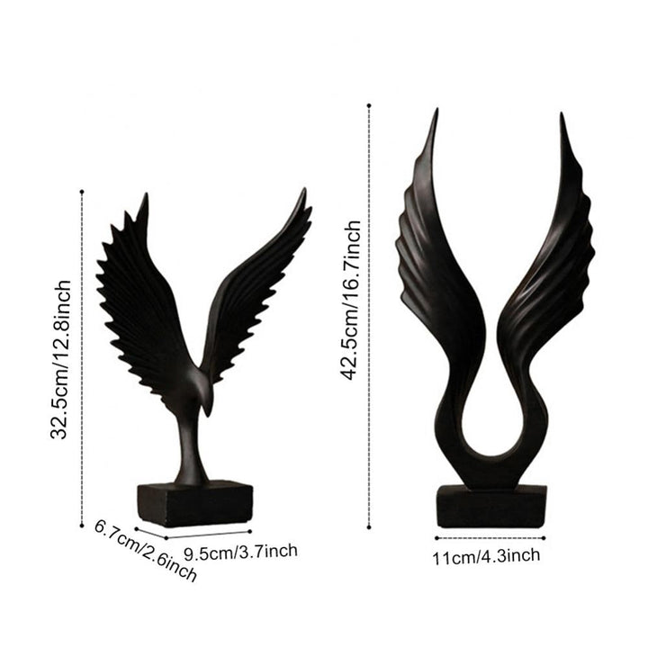 Angel Wings Skulptur Hjem Dekor | Norvo
