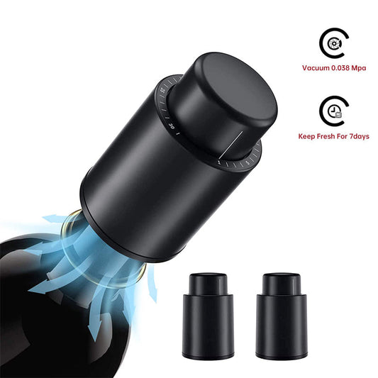 Norvo | Reusable Vacuum Wine Bottle Stopper