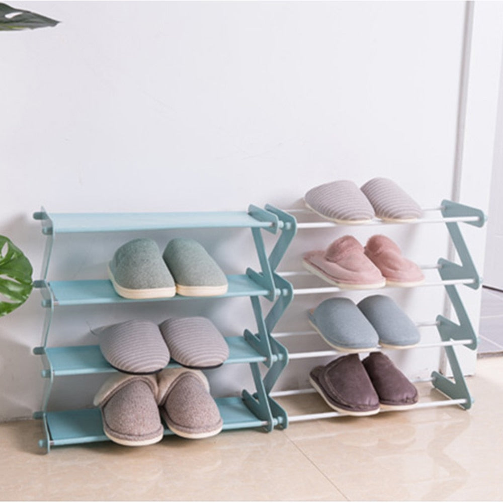 Norvo | Minimal Z Justerbar Skrivebord Organizer og Skohylle