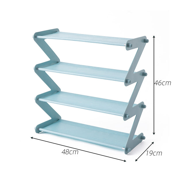 Norvo | Minimal Z Justerbar Skrivebord Organizer og Skohylle