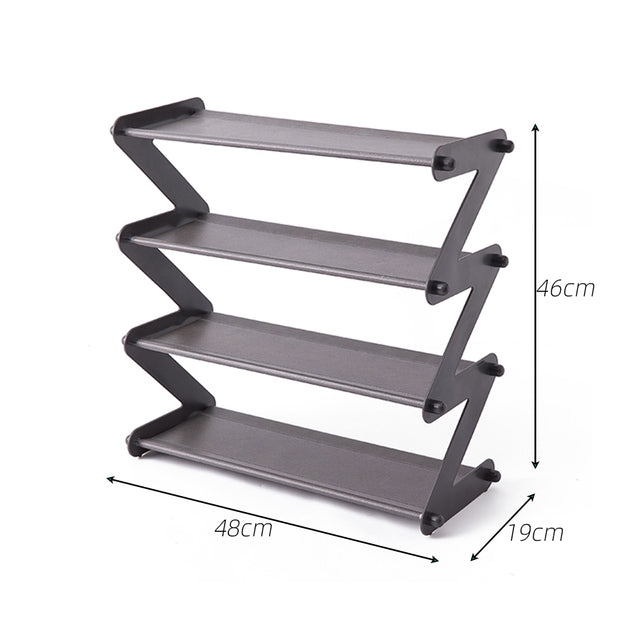 Norvo | Minimal Z Justerbar Skrivebord Organizer og Skohylle