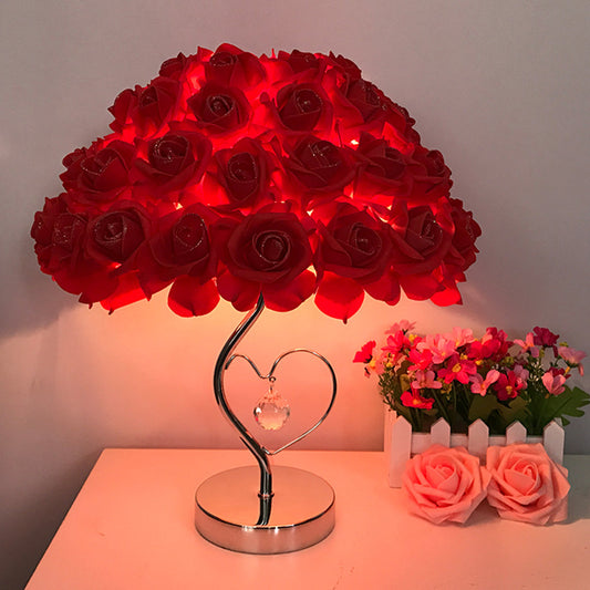 Norvo | Rose Blossom Nattbord Lampe