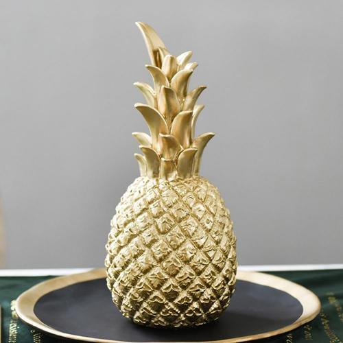 Norvo | PineLux Glitrende Ananas Dekorativ Figur | Moderne Design | Tilgjengelig i 3 Farger & Størrelser