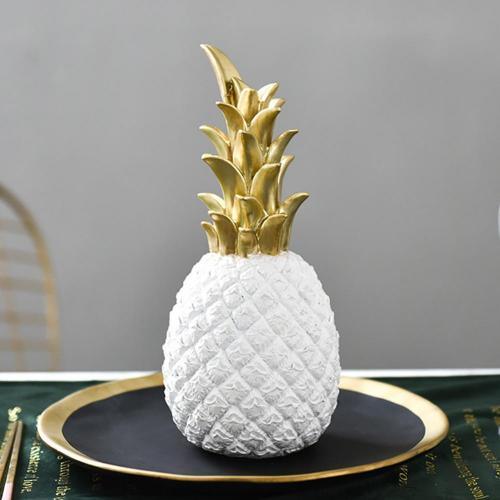 Norvo | PineLux Glitrende Ananas Dekorativ Figur | Moderne Design | Tilgjengelig i 3 Farger & Størrelser