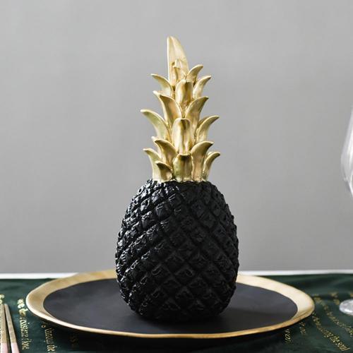 Norvo | PineLux Glitrende Ananas Dekorativ Figur | Moderne Design | Tilgjengelig i 3 Farger & Størrelser