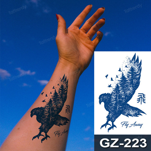 Norvo | Drømmefanger Dyr Semi-Permanent Midlertidig Tatovering