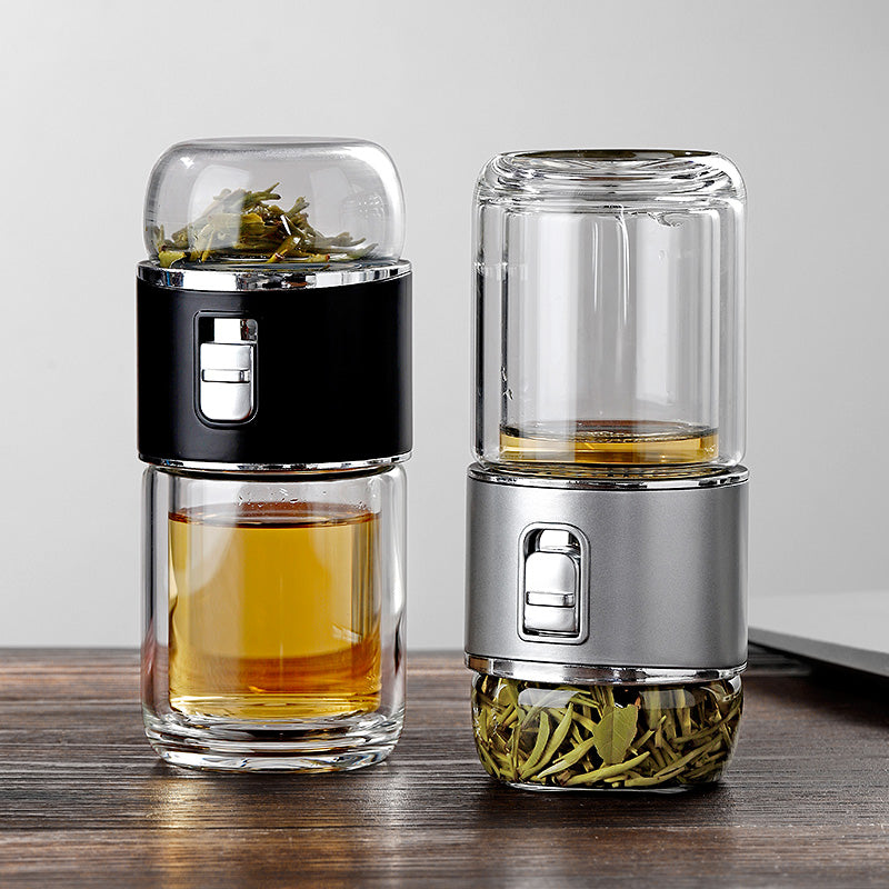 Norvo | Dobbel Glass Te Infuser Termosflaske