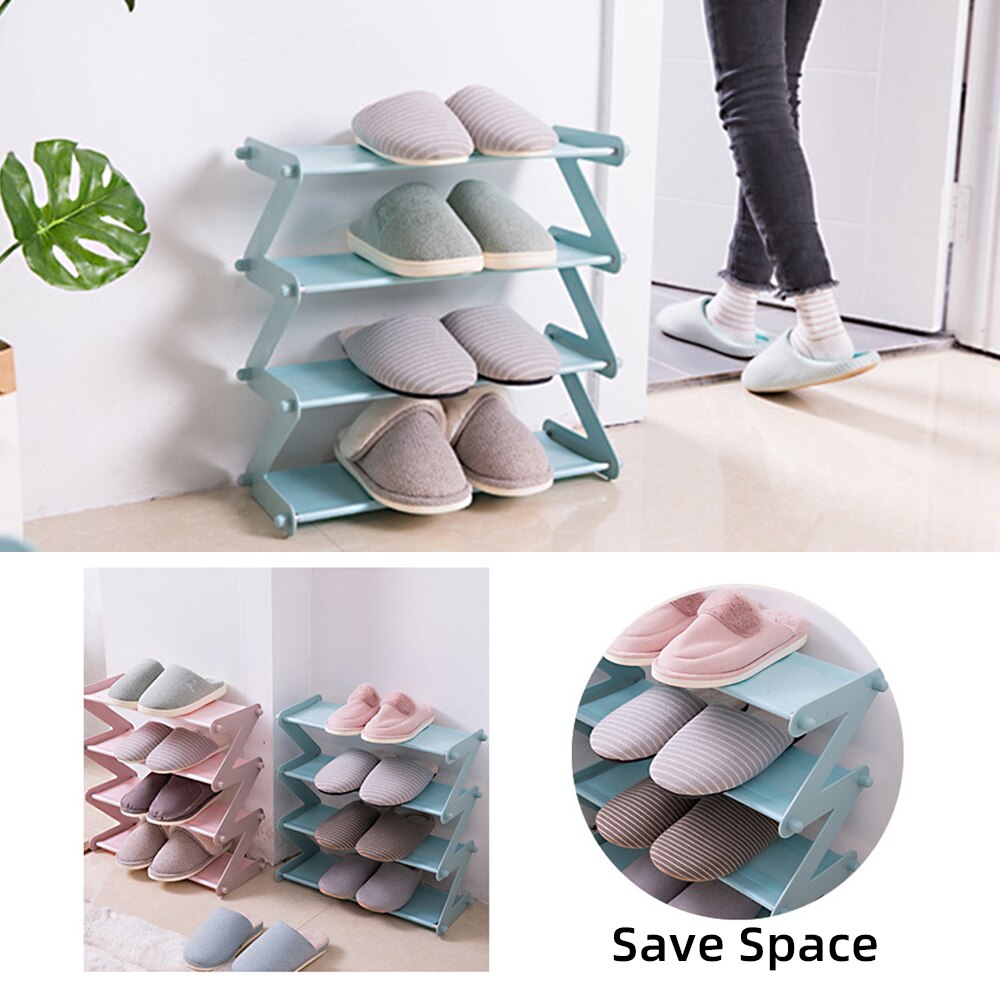 Norvo | Minimal Z Justerbar Skrivebord Organizer og Skohylle
