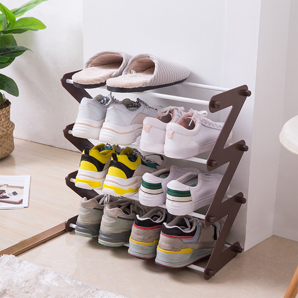 Norvo | Minimal Z Justerbar Skrivebord Organizer og Skohylle