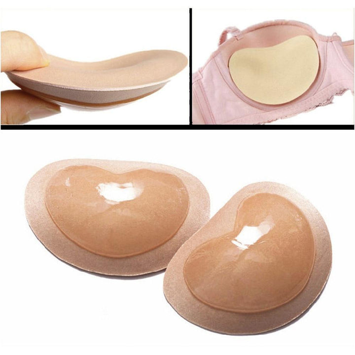 Norvo | Magic Heart Bikini Forsterkning Polstret BH Limte Bryst Push Up Puter