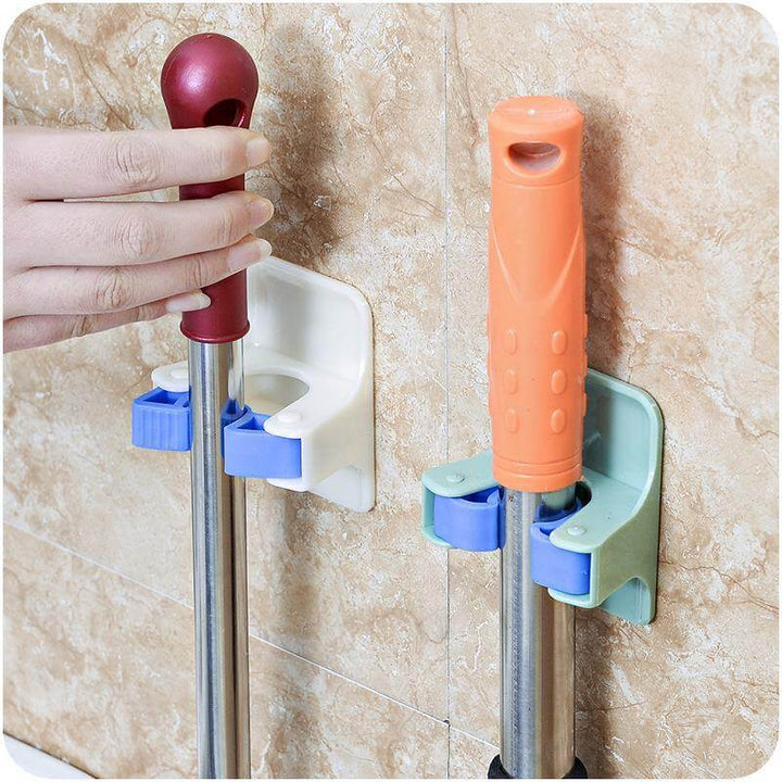 Norvo | 2stk/lot Hjem Klipp Mopp Krok Ingen Spor Mopp Holder