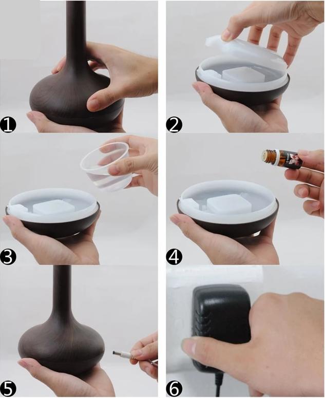 Aurora - Aromaterapi Olje Diffuser | Norvo