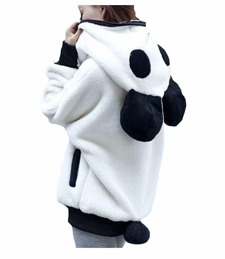 Fluffy Panda Hoodie | Norvo