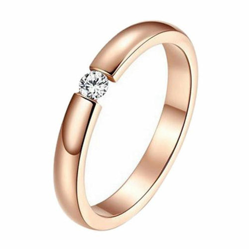Enkel Rose Gull Ring | Norvo