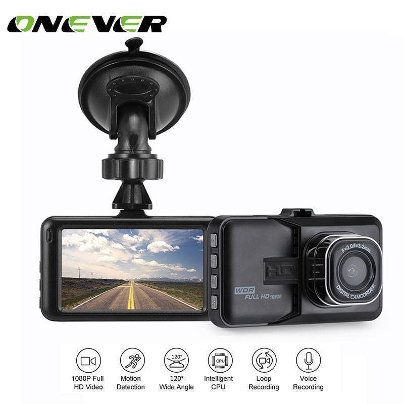 Norvo | 3 tommers dashkamera bil DVR dashcam videoinnspiller HDMI HD 1080P videokamera nattsyn bevegelsesdeteksjon loopopptak