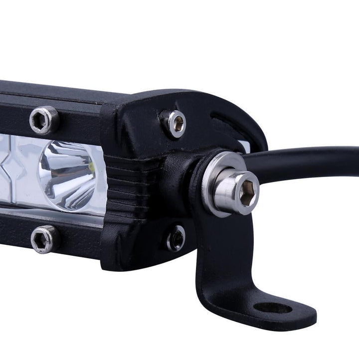 Norvo | 6 tommer 24W Enkel rekke LED Lyslist Vanntett Offroad Biler