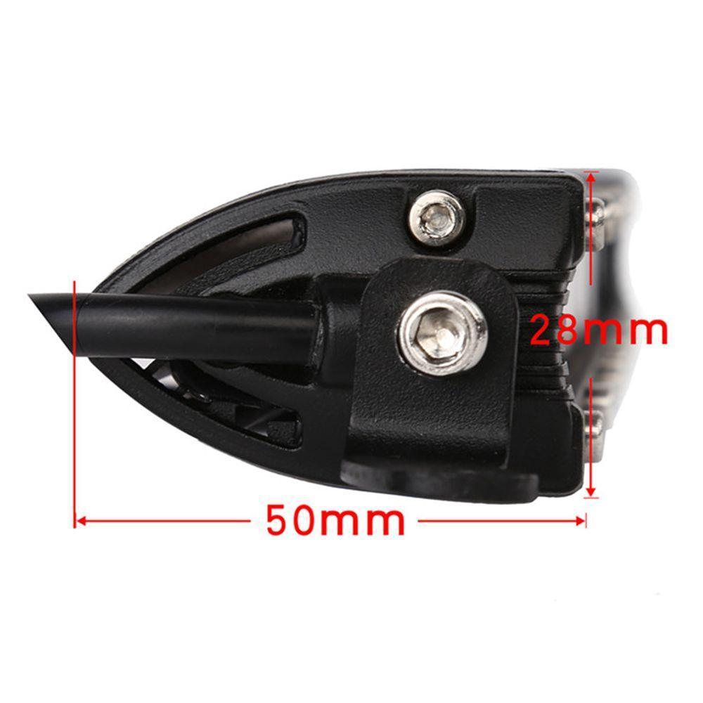 Norvo | 6 tommer 24W Enkel rekke LED Lyslist Vanntett Offroad Biler