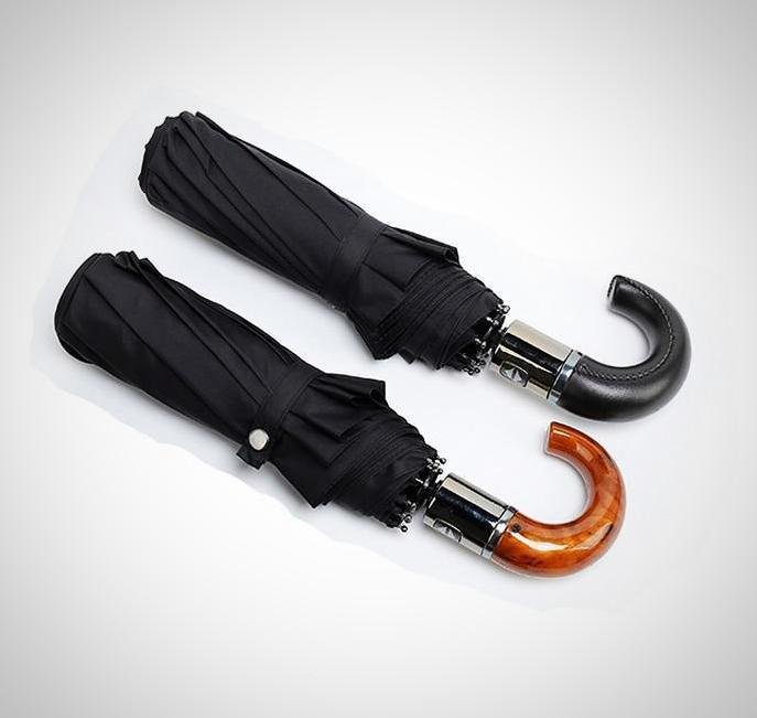 Norvo | Premium Klassisk Engelsk stil Automatisk Paraply Vindresistent