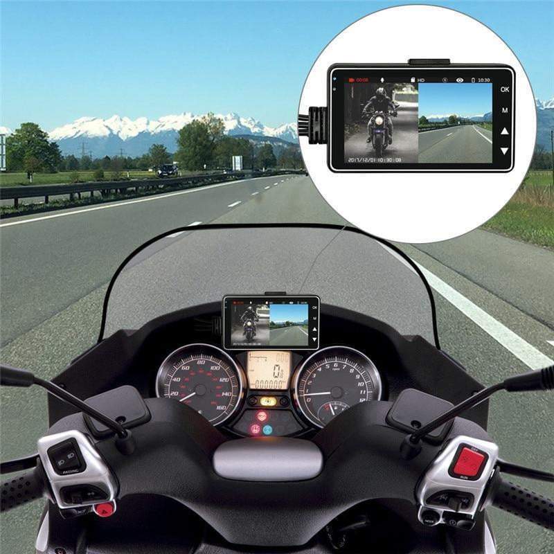 Norvo | Motorsykkel DVR Dual Recorder Dash Kamera