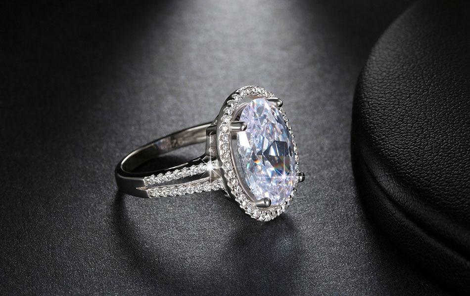 Oval Cut 6ct CZ Ring | Norvo