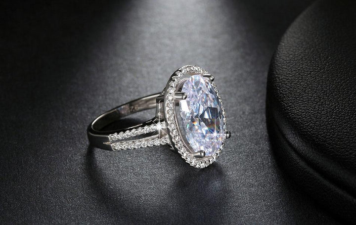 Oval Cut 6ct CZ Ring | Norvo