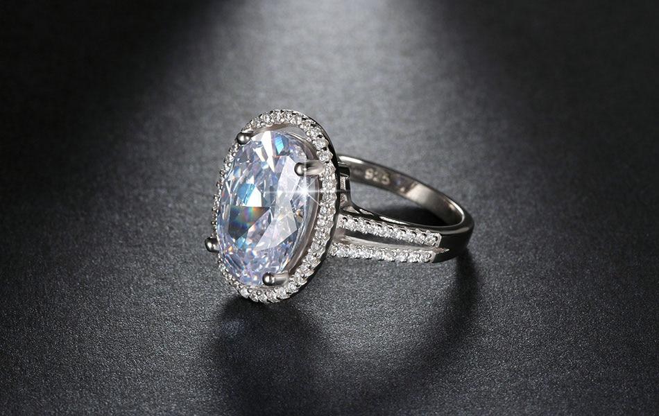 Oval Cut 6ct CZ Ring | Norvo