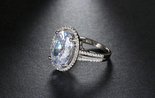 Oval Cut 6ct CZ Ring | Norvo