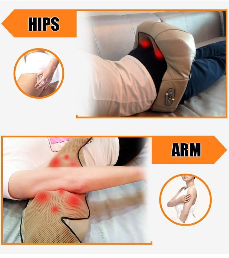 Norvo | Nakke- og ryggmassasje med varme U-formet elektrisk infrarød