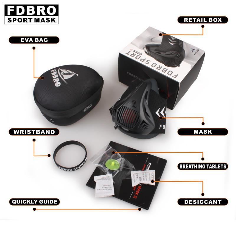 Norvo | Sports Trenings Fitness Maske For Elevation Trening