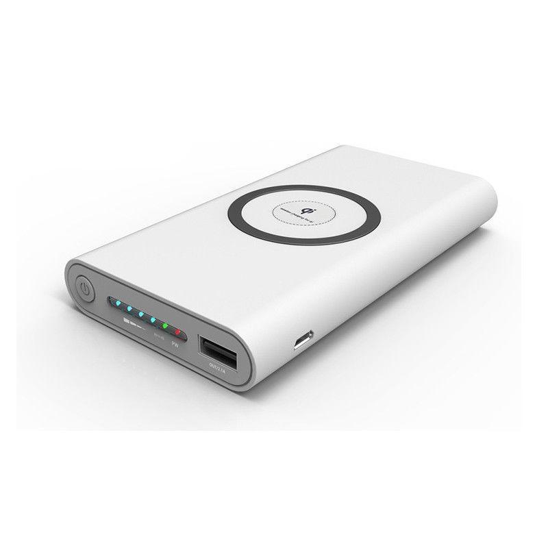 Norvo | Qi Trådløs Power Bank Lader For iPhone og Android