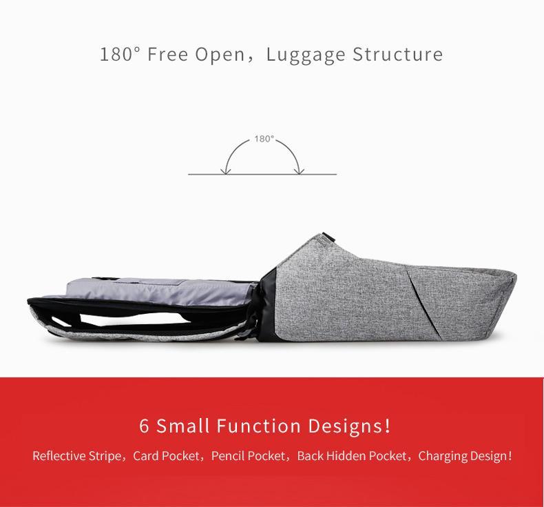 Norvo | Multi-funksjonell Anti-tyver Laptop Ryggsekk