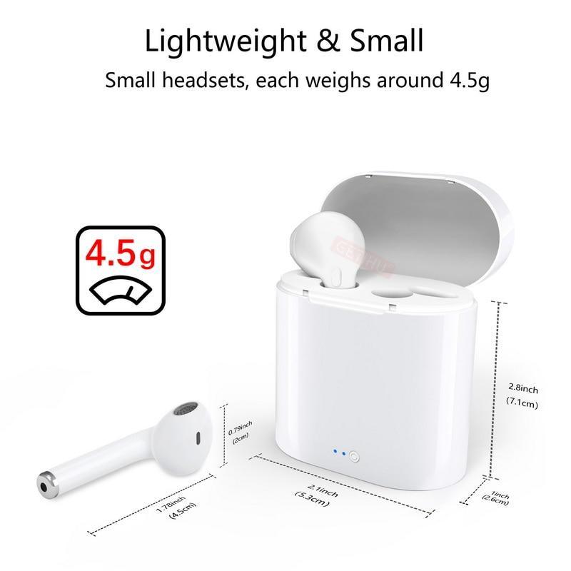 Norvo | Trådløse Bluetooth Ørepropper Med Innebygd Mikrofon Bluetooth Hodetelefoner