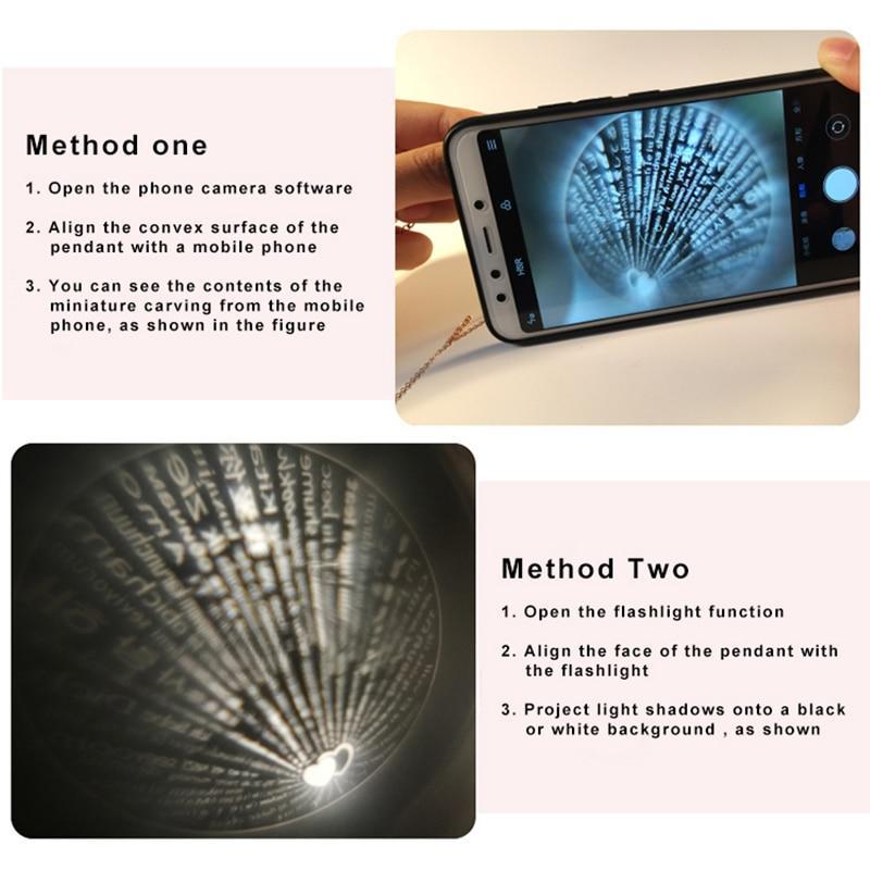 Norvo | 100 Språk 'Jeg Elsker Deg' Halskjede