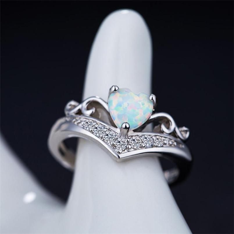 Oval Cut Heart Fire Opal Ring | Norvo