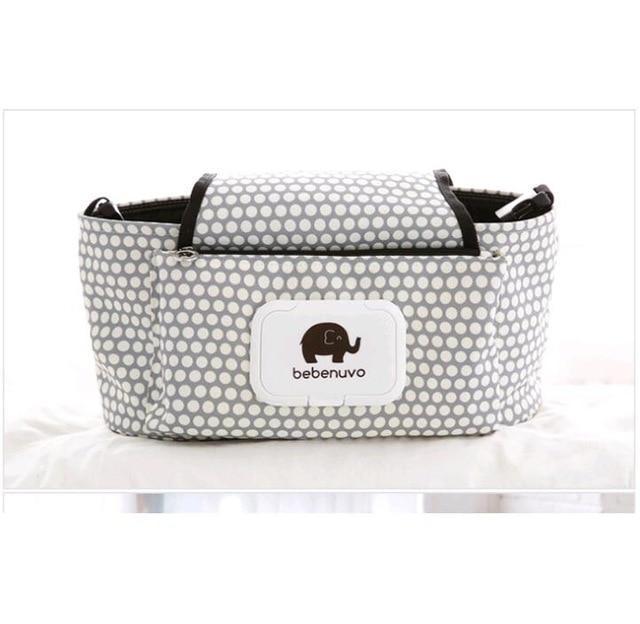 Norvo | Baby Stelleveske for Barnevogn | Stor Kapasitet Organizer - Praktisk for Mødre på Farten